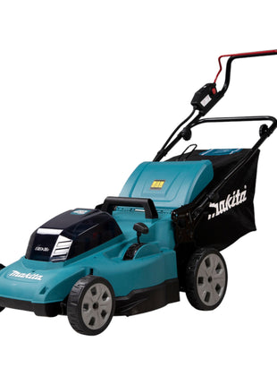 Cortacésped a batería Makita DLM 480 PT2 36 V (2x 18 V) 48 cm 62 l + 2x batería 5,0 Ah + cargador