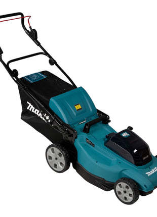 Makita DLM 480 CT2 Akku Rasenmäher 36 V ( 2x 18 V ) 48 cm 62 l + 2x Akku 5,0 Ah + Ladegerät