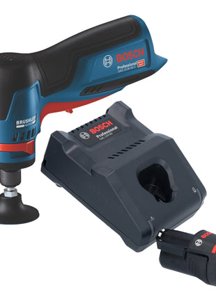 Bosch GWG 12V-50 S Profesjonalna akumulatorowa szlifierka prosta 12 V 6 mm bezszczotkowa + 1x akumulator 3,0 Ah + ładowarka