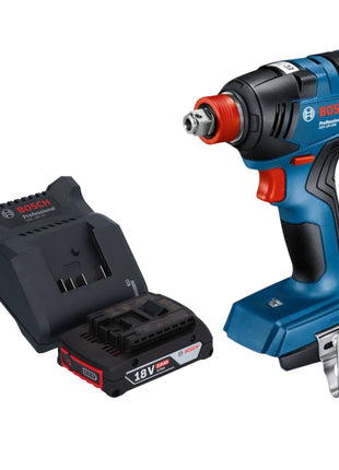 Bosch GDX 18V-200 Professional Atornillador de impacto giratorio a batería 18 V 200 Nm sin escobillas + 1x batería 2,0 Ah + cargador