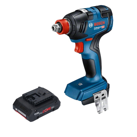 Bosch GDX 18V-200 Avvitatore a impulsi professionale a batteria 18 V 200 Nm senza spazzole + 1x batteria ricaricabile ProCORE 4,0 Ah - senza caricatore