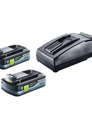 Festool KHC 18 EB-Basic martillo combinado a batería 18 V 2,6 J SDS-Plus sin escobillas + 2x batería 4,0 Ah + cargador + systainer