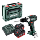 Metabo BS 18 LT taladro atornillador a batería 18 V 60 Nm + 2x batería LiHD 5,5 Ah + cargador + metaBOX