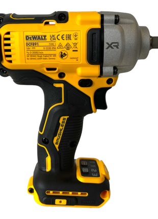 DeWalt DCF 891 D2T Akku Schlagschrauber 18 V 1084 Nm 1/2" Brushless + 2x Akku 2,0 Ah + Ladegerät + TSTAK