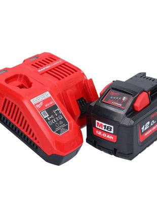 Motosierra con mango superior a batería Milwaukee M18 FTCHS30-121 18 V 30 cm + 1x batería 12,0 Ah + cargador