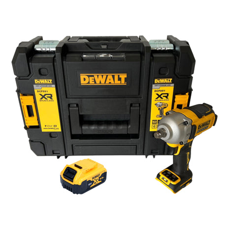 DeWalt DCF 891 NT Clé à choc 18 V 1084 Nm 1/2'' Brushless + 1x batterie 5,0 Ah + TSTAK - sans chargeur