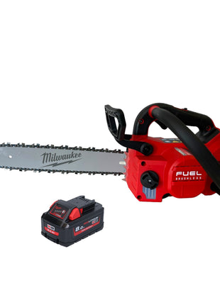 Milwaukee M18 FTHCHS35-801 Akumulatorowa pilarka łańcuchowa z uchwytem górnym 35 cm + 1x akumulator 8,0 Ah - bez ładowarki