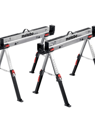 Metabo MAB 82 juego de caballete de trabajo 520 kg 820 mm 2 piezas (626990000)