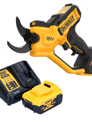 Tijeras de podar a batería DeWalt DCMPP 568 P1 18 V 38 mm + 1x batería 5,0 Ah + cargador