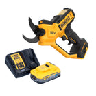DeWalt DCMPP 568 H1 cordless pruning shears 18 V 38 mm + 1x Powerstack battery 5.0 Ah + charger