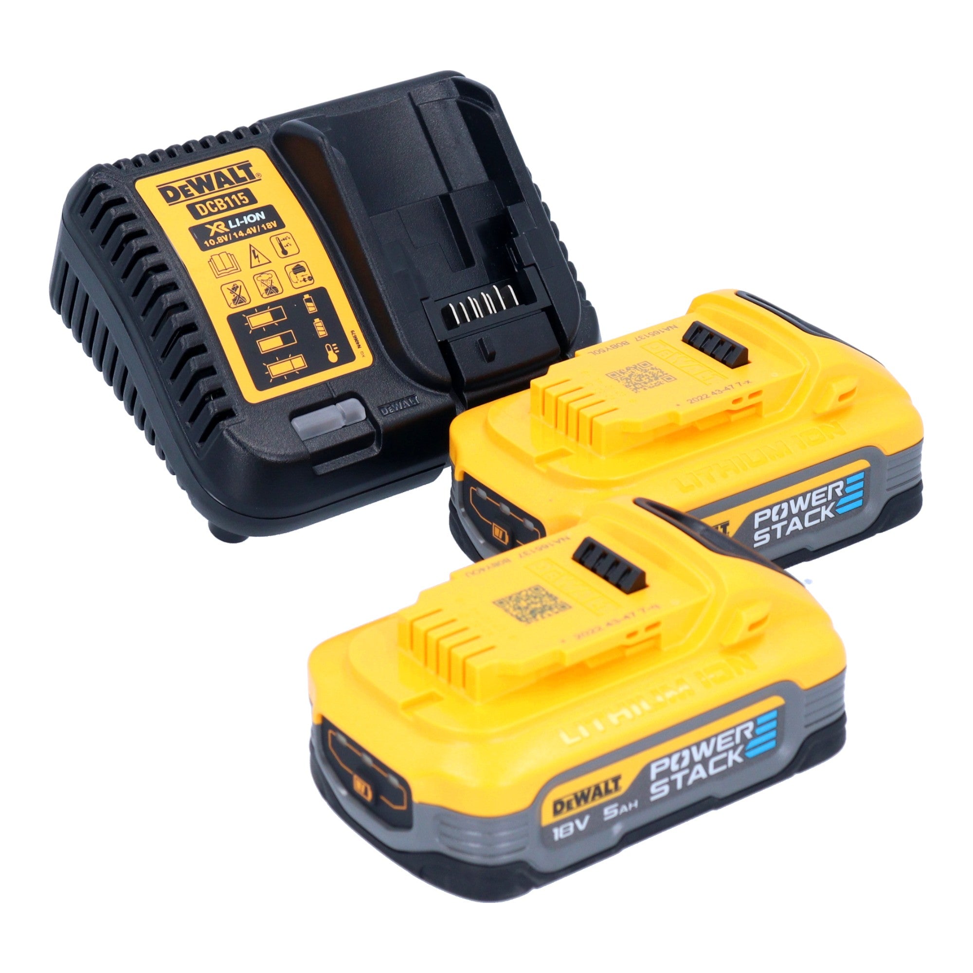 DeWalt DCMPP 568 H2 Akku Astschere 18 V 38 mm 2x Powerstack Akku 5 0 Ah Ladegeraet 4 - toolbrothers