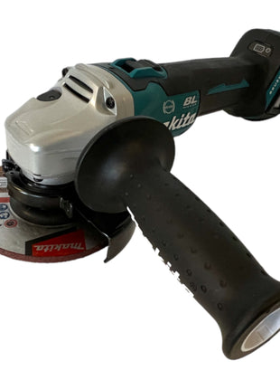 Makita DGA 514 RF1JU1 Akku Winkelschleifer 18 V 125 mm Brushless + 1x Akku 3,0 Ah + Ladegerät + Makpac