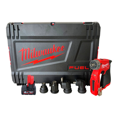 Milwaukee M12 FDDXKIT-601X Akku Bohrschrauber 12V 34 Nm Brushless + 1x Akku 6,0 Ah + HD Box - ohne Ladegerät