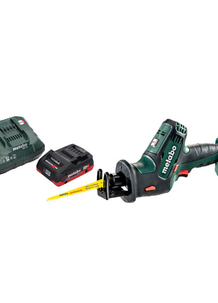 Metabo SSE 18 LTX Sierra alternativa compacta a batería 18 V 13 mm + 1x batería LiHD 4,0 Ah + cargador