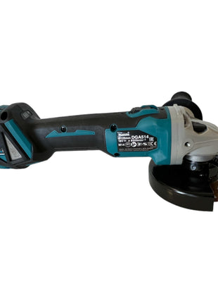 Makita DGA 514 RMJU1 amoladora angular a batería 18 V 125 mm sin escobillas + 2x baterías 4,0 Ah + cargador + Makpac