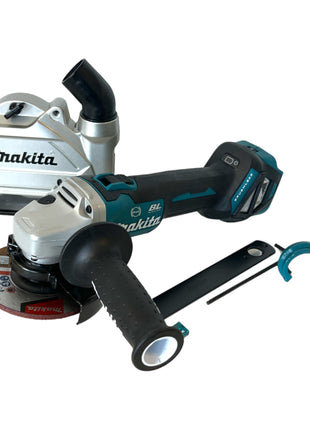 Makita DGA 514 RMJU1 amoladora angular a batería 18 V 125 mm sin escobillas + 2x baterías 4,0 Ah + cargador + Makpac