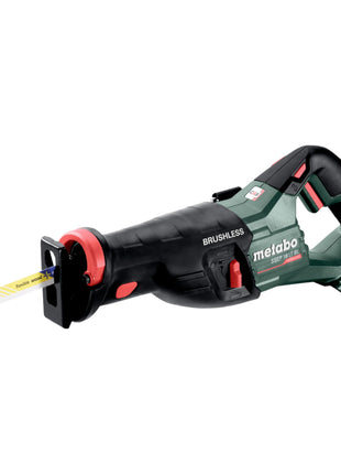 Sierra sable a batería Metabo SSEP 18 LT BL 18 V 32 mm sin escobillas (601617840) + Metabox - sin batería, sin cargador