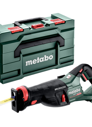 Sierra sable a batería Metabo SSEP 18 LT BL 18 V 32 mm sin escobillas (601617840) + Metabox - sin batería, sin cargador