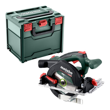 Metabo KS 18 LTX 57 BL Sierra circular sin cable 18 V 57 mm ( 611857840 ) + Metabox - sin batería, sin cargador