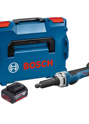 Bosch GGS 18V-23 PLC Professional Akku Geradschleifer 18 V Brushless + 1x Akku 4,0 Ah + L-Boxx  - ohne Ladegerät