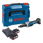 Bosch GGS 18V-23 PLC Amoladora recta profesional a batería 18 V sin escobillas + 2x acumulador 5,0 Ah + cargador + L-Boxx