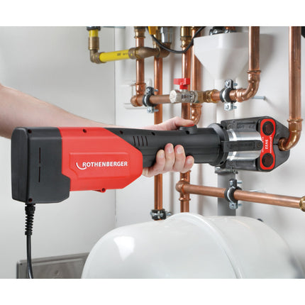 Rothenberger ROMAX 3000 AC Basic Set Prensadora electrohidráulica ( 1000001001 ) + maletín