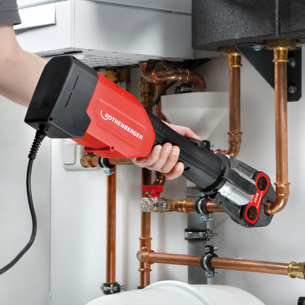 Rothenberger ROMAX 3000 AC Basic Set Prensadora electrohidráulica ( 1000001001 ) + maletín