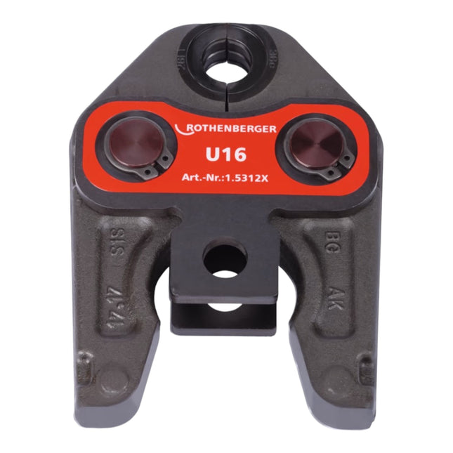 Rothenberger Standard U16 pressing jaw 16 mm nominal width ( 015312X )