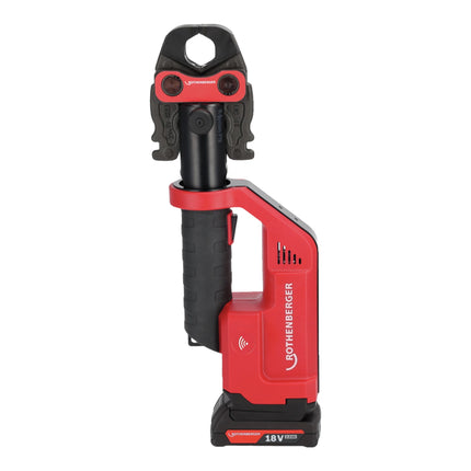 Rothenberger Romax Compact III Battery Pressing Machine Basic Set 1 18 V 19 kN ( 1000004267 ) + 1x battery 2.0 Ah + charger
