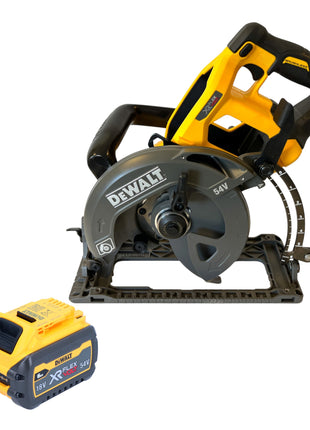 DeWalt DCS 577 N Akumulatorowa pilarka tarczowa 54 V FlexVolt 190 mm bezszczotkowa + 1x akumulator 6,0 Ah - bez ładowarki