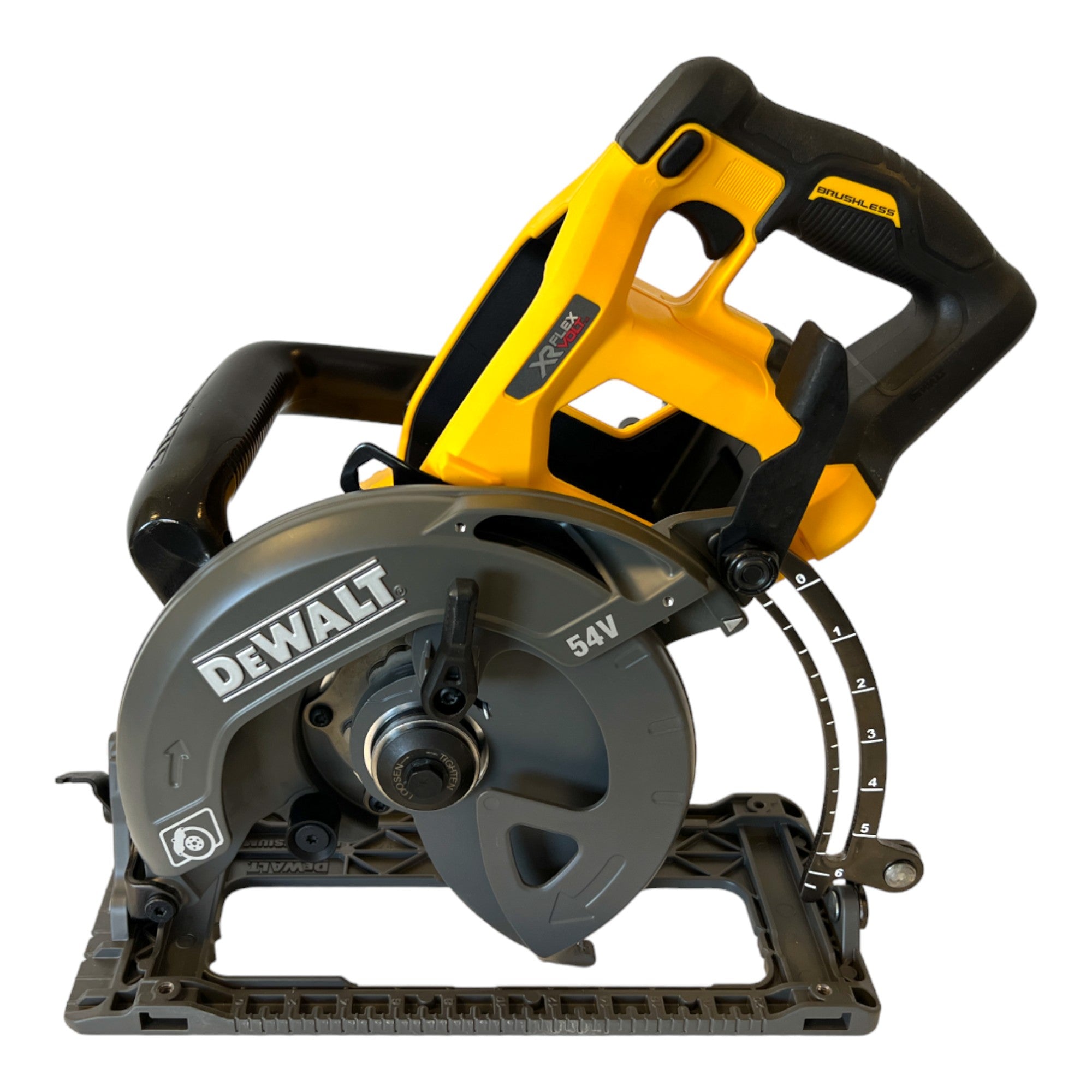 DeWalt DCS 577 N Akku Handkreissaege 54 V FlexVolt 190 mm Brushless 1x Akku 9 0 Ah ohne Ladegeraet 1 - toolbrothers