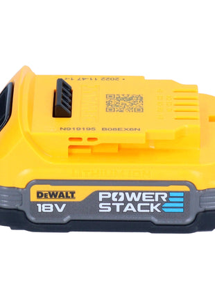 Akumulatorowa szlifierka kątowa DeWalt DCG 416 VS N 18 V 125 mm bezszczotkowa + 1x akumulator PowerStack 1,7 Ah - bez ładowarki