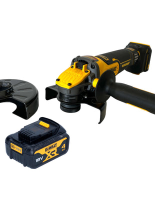 Akumulatorowa szlifierka kątowa DeWalt DCG 416 VS N 18 V 125 mm bezszczotkowa + 1x akumulator 4,0 Ah - bez ładowarki