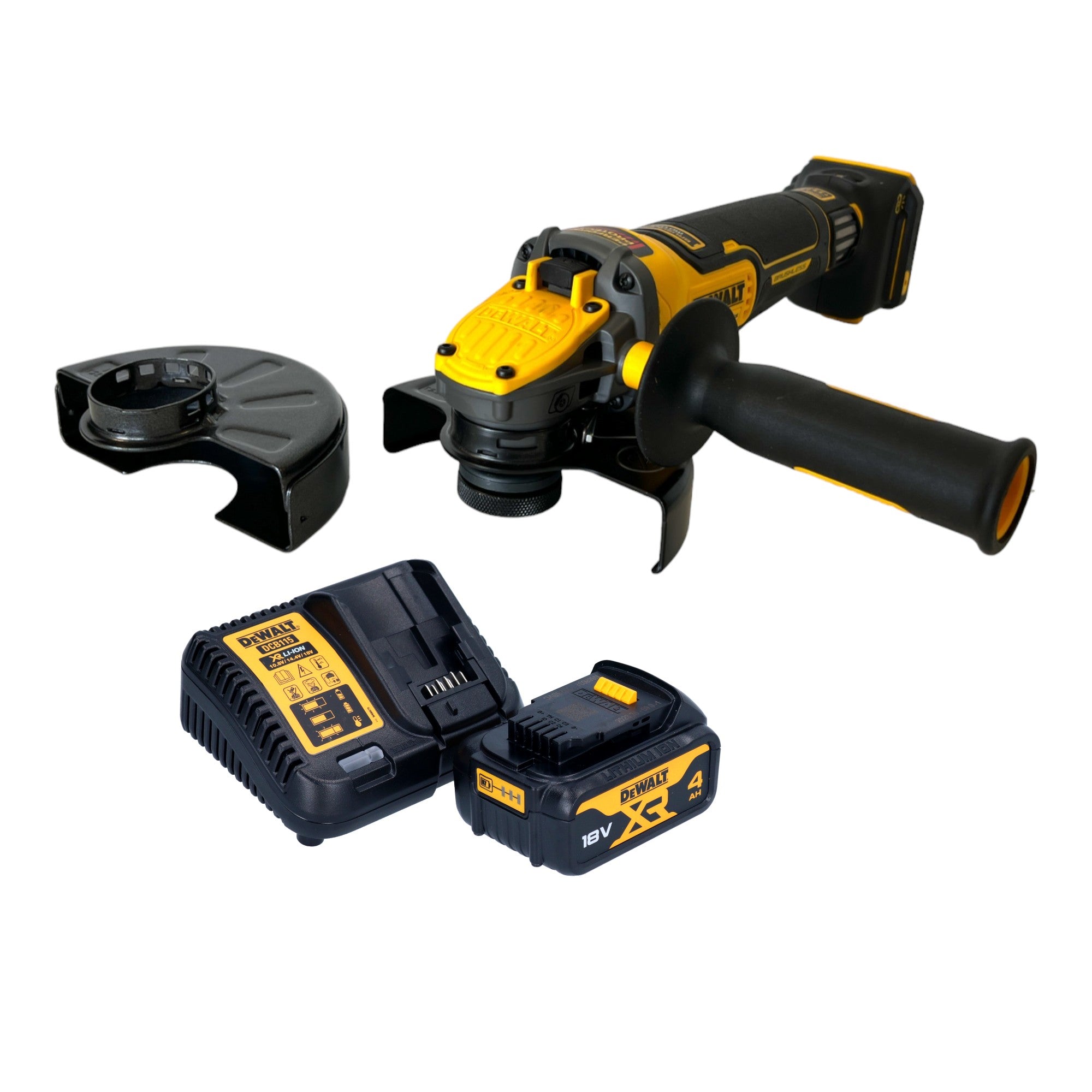 DeWalt DCG 416 VS M1 Akku Winkelschleifer 18 V 125 mm Brushless 1x Akku 4 0 Ah Ladegeraet 0 - toolbrothers