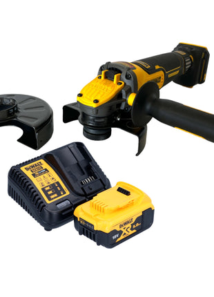 Akumulatorowa szlifierka kątowa DeWalt DCG 416 VS P1 18 V 125 mm bezszczotkowa + 1x akumulator 5,0 Ah + ładowarka