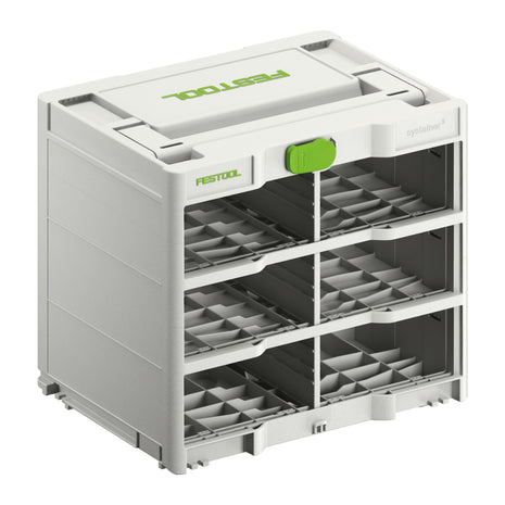 Festool SYS3-RK/6 M 337 Systainer 3 Rack 396 x 296 x 337 mm (577807) para todas las variantes de Systainer SYS3 S 76