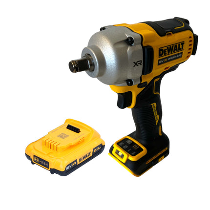 DeWalt DCF 891 N cordless impact wrench 18 V 1084 Nm 1/2" brushless + 1x rechargeable battery 2.0 Ah - without charger