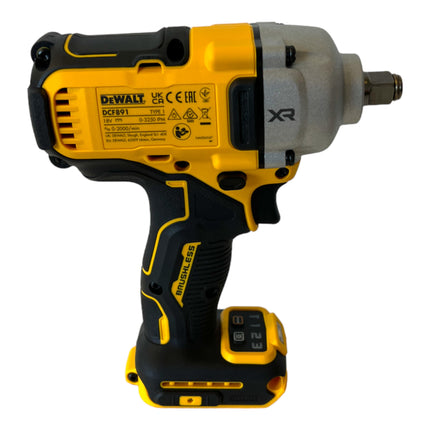 Llave de impacto a batería DeWalt DCF 891 P1 18 V 1084 Nm 1/2" sin escobillas + 1x batería 5,0 Ah + cargador