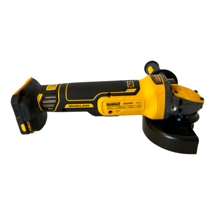 Amoladora angular a batería DeWalt DCG 409 M2T 18 V 125 mm sin escobillas + 2x baterías 4,0 Ah + cargador + TSTAK