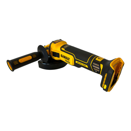 Amoladora angular a batería DeWalt DCG 409 P2T 18 V 125 mm sin escobillas + 2x baterías 5,0 Ah + cargador + TSTAK