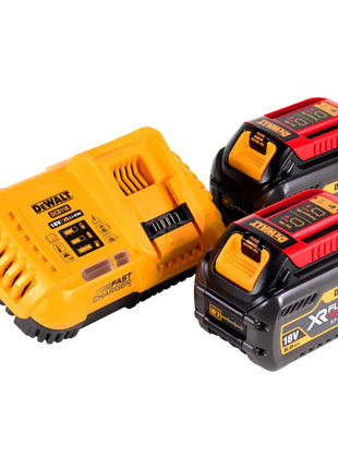 Akumulatorowa szlifierka kątowa DeWalt DCG 460 T2 54 V 230 mm + 2x akumulator 6,0 Ah + ładowarka