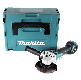 Amoladora angular sin cable Makita DGA 511 ZJ 18 V 125 mm sin escobillas + Makpac - sin batería, sin cargador