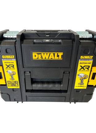 Akumulatorowy klucz udarowy DeWalt DCF 961 E2T 18 V 1632 Nm 1/2" bezszczotkowy + 2x akumulator Powerstack 1,7 Ah + ładowarka + TSTAK