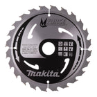 Hoja de sierra circular Makita M-FORCE 210 x 30 x 2,3 mm 24 dientes ( B-32057 ) para madera