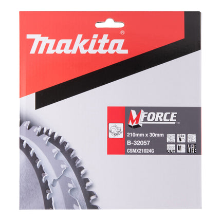 Lama circolare Makita M-FORCE 210 x 30 x 2,3 mm 24 denti ( B-32057 ) per legno