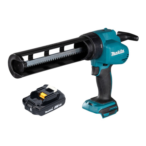 Pistola per calafataggio a batteria Makita DCG 180 A1 18 V + 1x batteria ricaricabile 2,0 Ah - senza caricabatterie