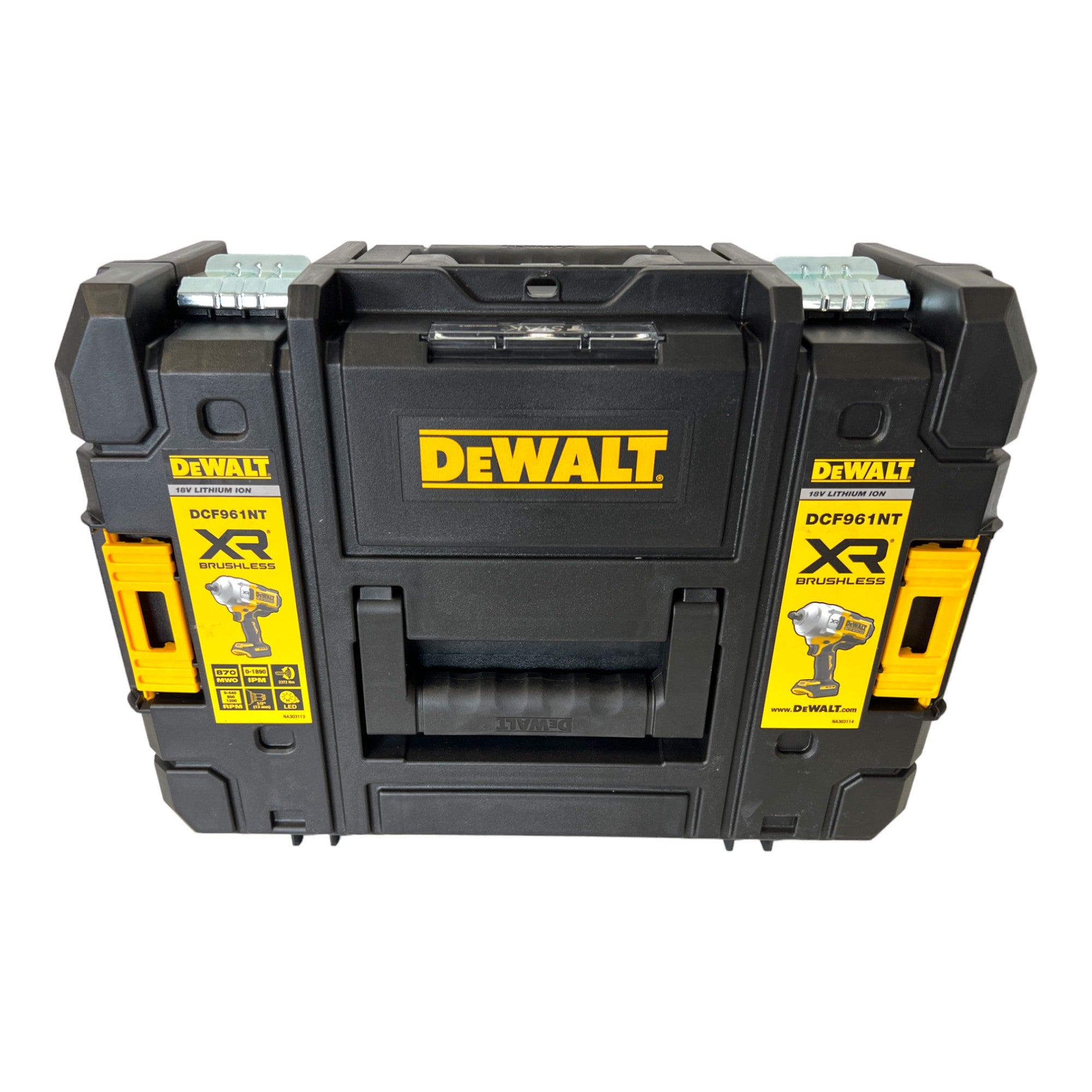 DeWalt DCF 961 H1T Akku Schlagschrauber 18 V 1632 Nm 1 2 Brushless 1x Powerstack Akku 5 0 Ah Ladegeraet TSTAK 4 - toolbrothers
