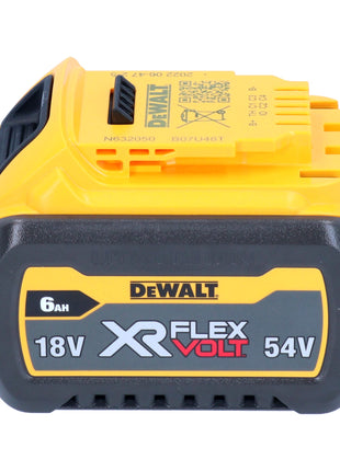 DeWalt DCG 460 NK Meuleuse d'angle sans fil 54 V FlexVolt 230 mm Brushless + 1x batterie 6,0 Ah + coffret - sans chargeur