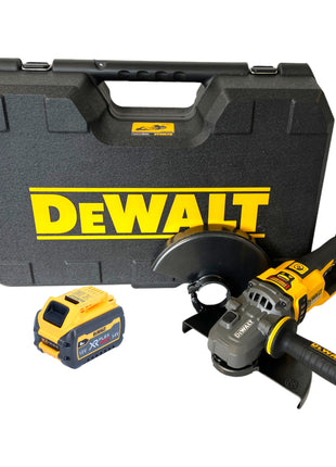 DeWalt DCG 460 NK Meuleuse d'angle sans fil 54 V FlexVolt 230 mm Brushless + 1x batterie 6,0 Ah + coffret - sans chargeur