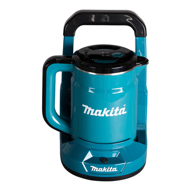 Makita DKT 360 PY2 Bouilloire sans fil 36 V ( 2x 18 V ) 0,8 L + 2x batterie 1,5 Ah + chargeur double